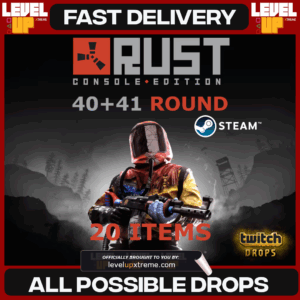 RUST 40 + 41 ROUNDs ☑️ TWITCH DROPS
