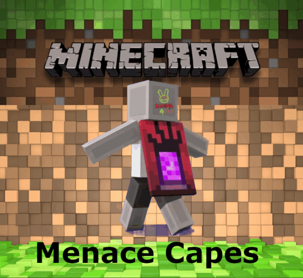 MINECRAFT - Menace Capes - Twitch Drops - MINECRAFT MOVIE RARE ITEM