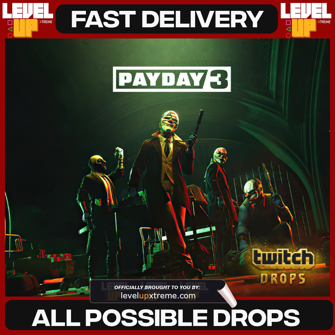 Payday 3 Twitch Drops