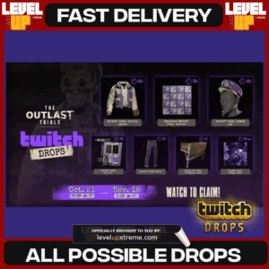 The Outlast Trials Murkoff Set 7 items twitch drop