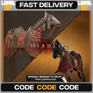 Diablo IV Light Bearer Mount & Caparison of Faith Mount