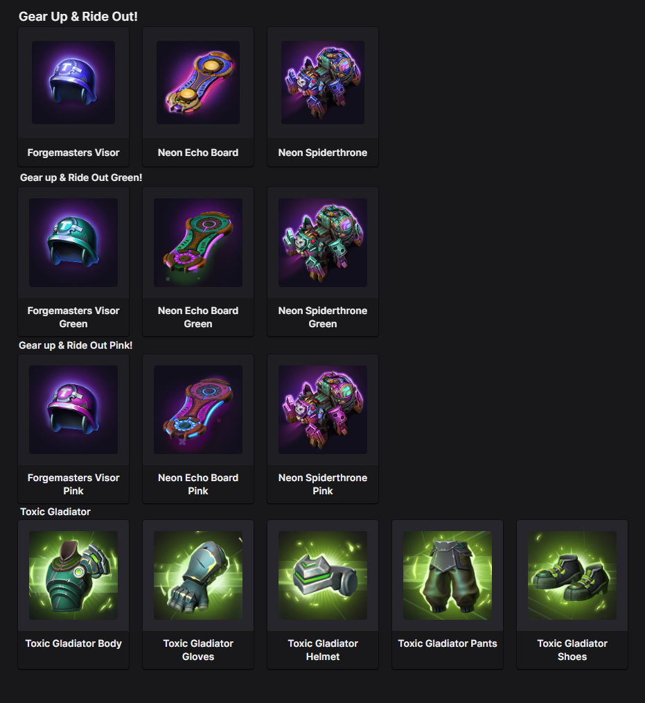 Corepunk Twitch Drops 14 / 14 ITEMS - Slika 2