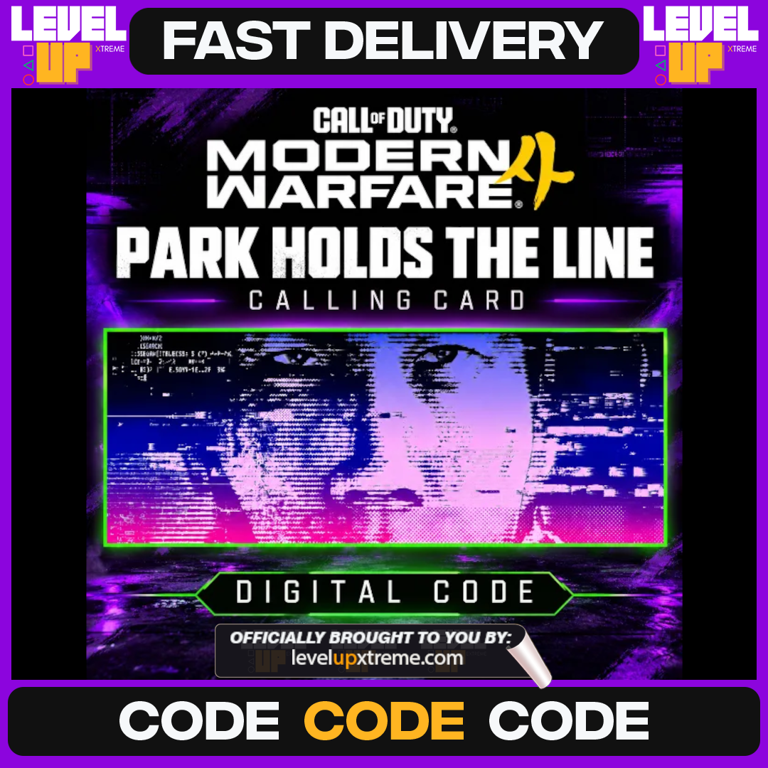 Call of Duty: Modern Warfare 4 Global | PARK HOLOS "THE LINE" Calling Card Code