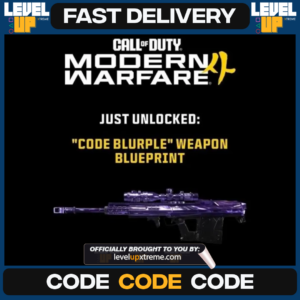 Call of Duty Modern Warfare 4 Code Blurple Weapon Blueprint